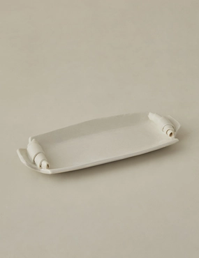 Croissant Serving Dish by Stephanie Dawn Matthias 