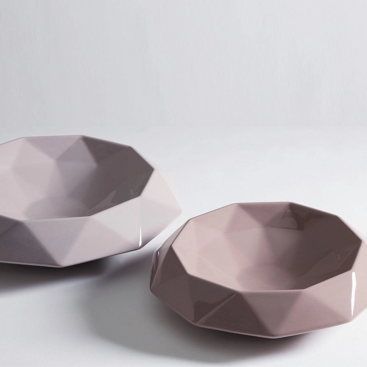 Cut Centerpiece Tea Pink Glossy