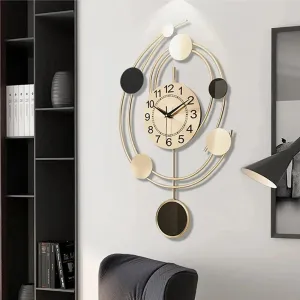 DAIMOND ROUND WALL CLOCK 
