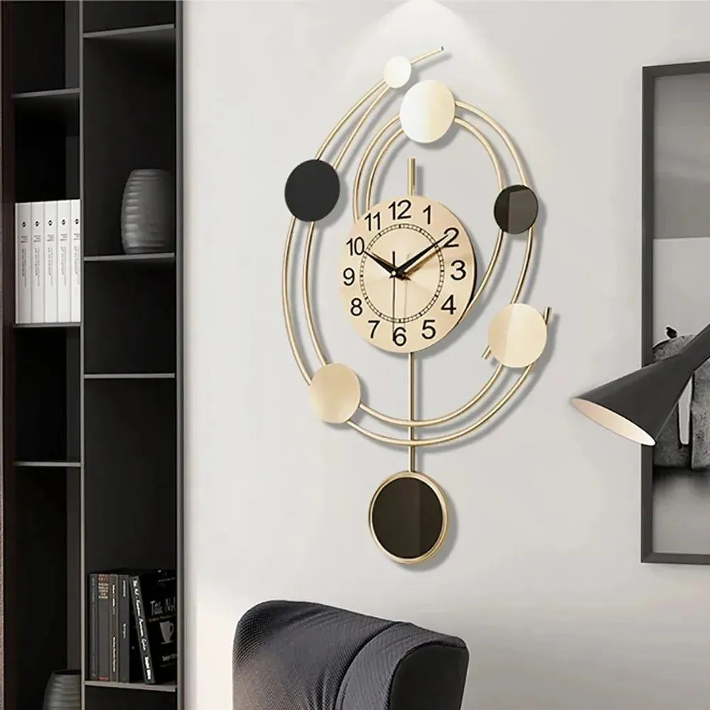 DAIMOND ROUND WALL CLOCK 