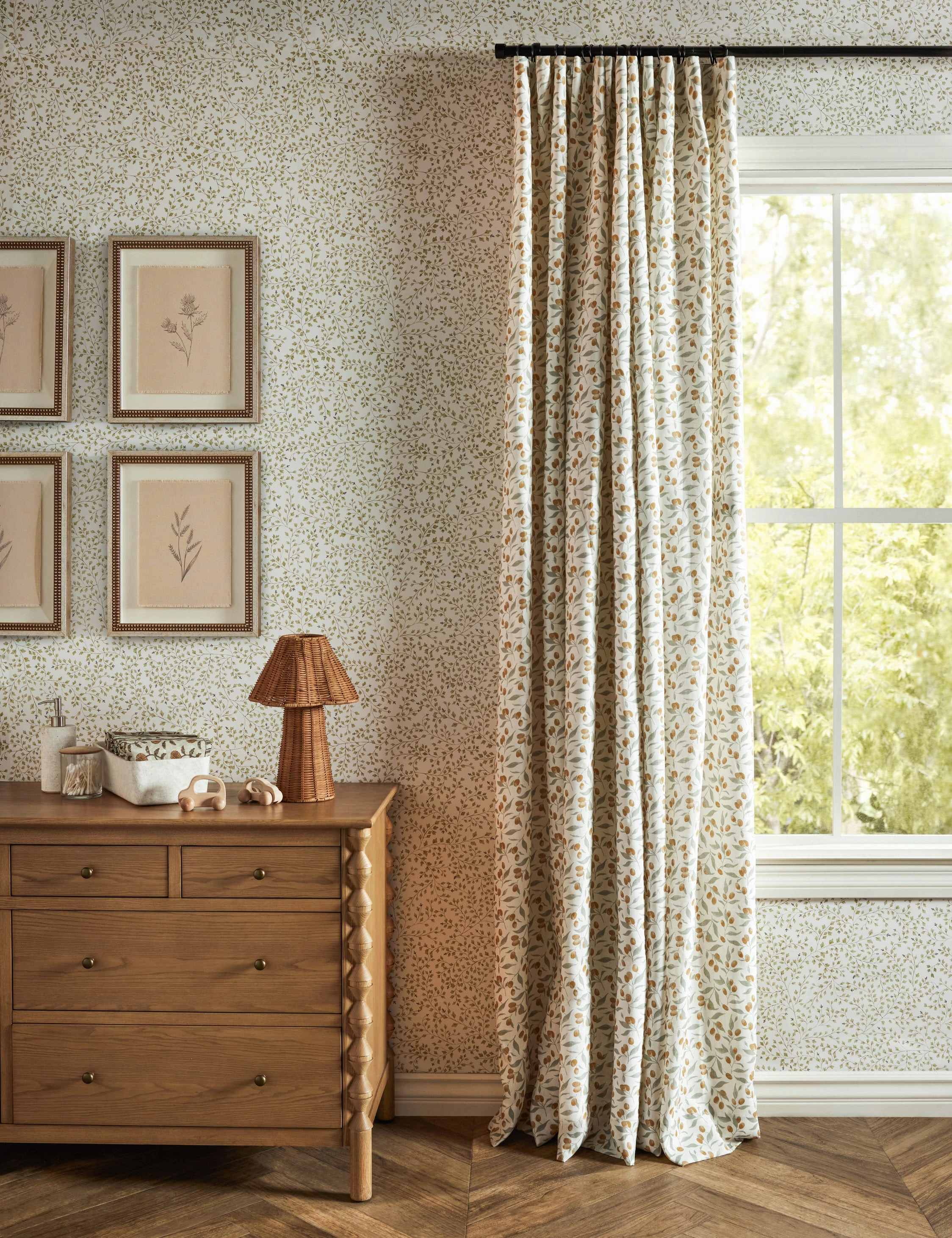 Dainty Leaves Wallpaper by Rylee   Cru