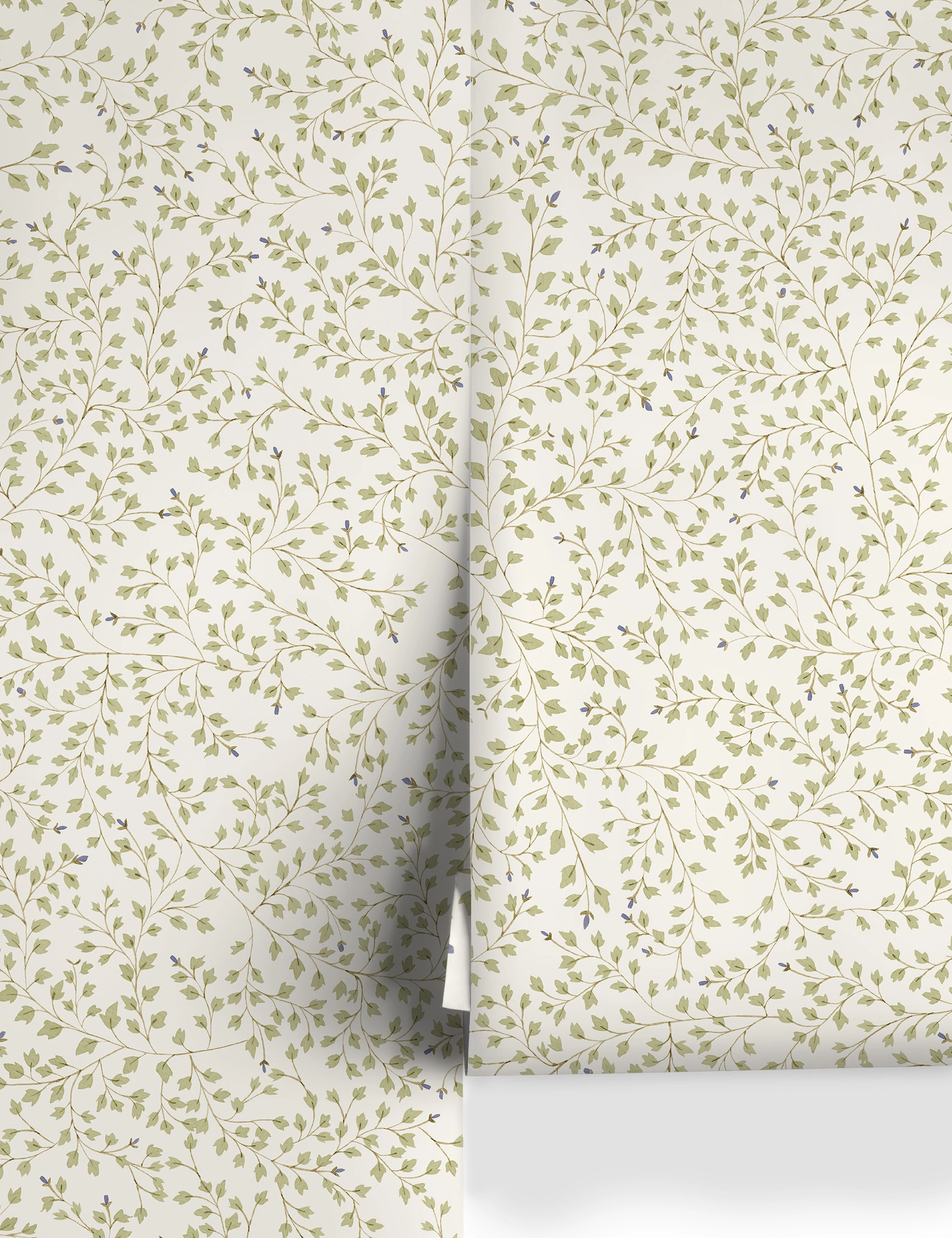Dainty Leaves Wallpaper by Rylee   Cru