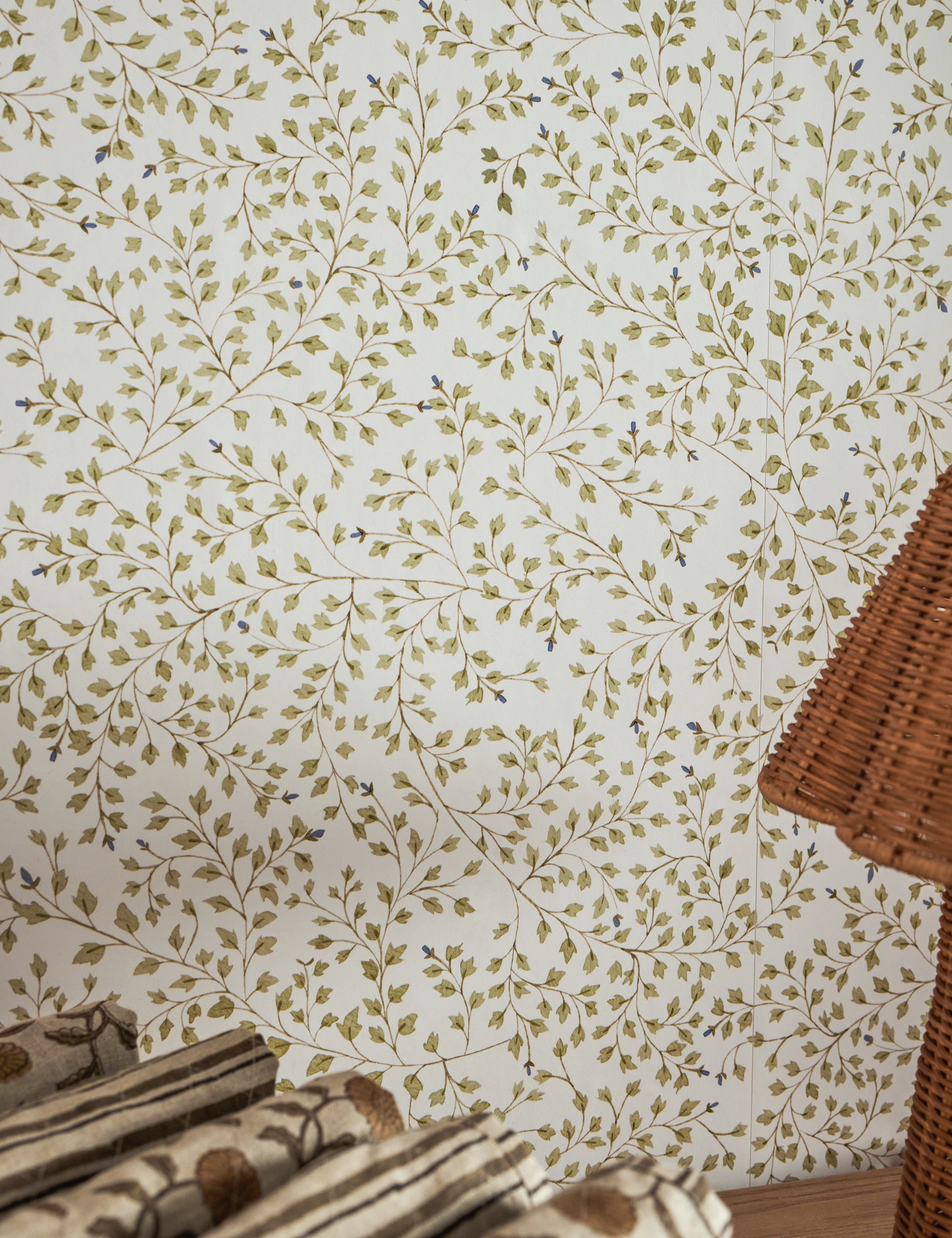 Dainty Leaves Wallpaper by Rylee   Cru