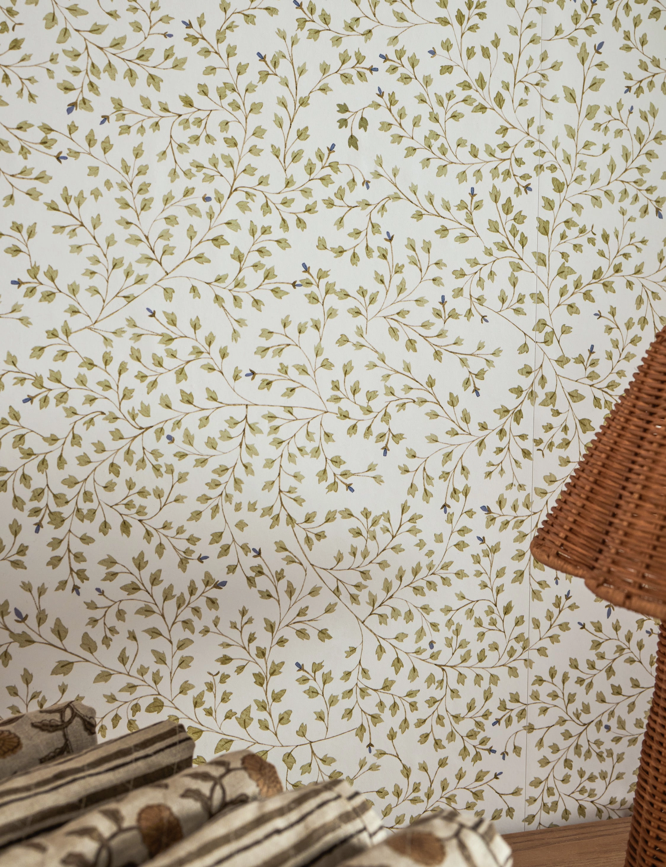 Dainty Leaves Wallpaper by Rylee   Cru