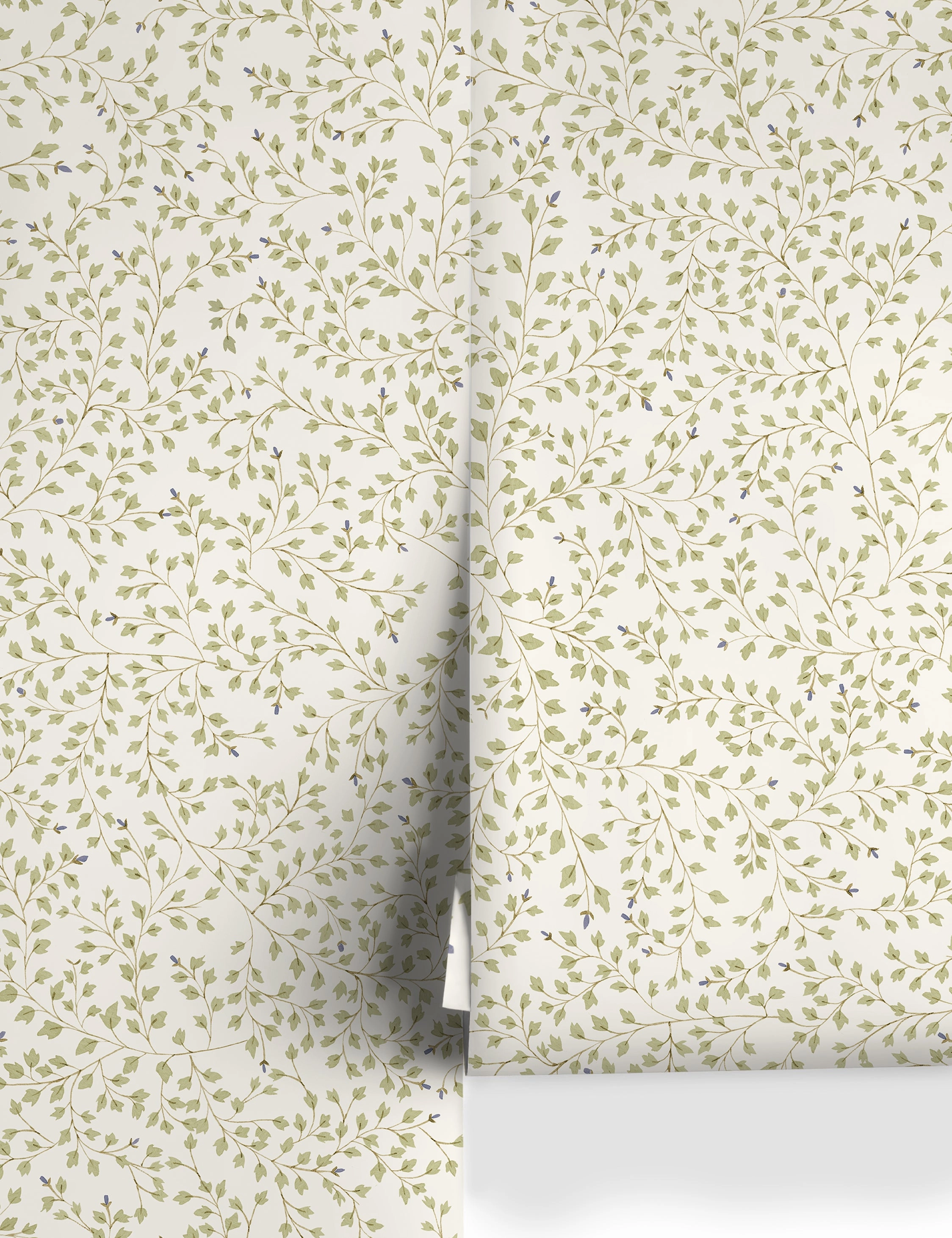 Dainty Leaves Wallpaper by Rylee   Cru