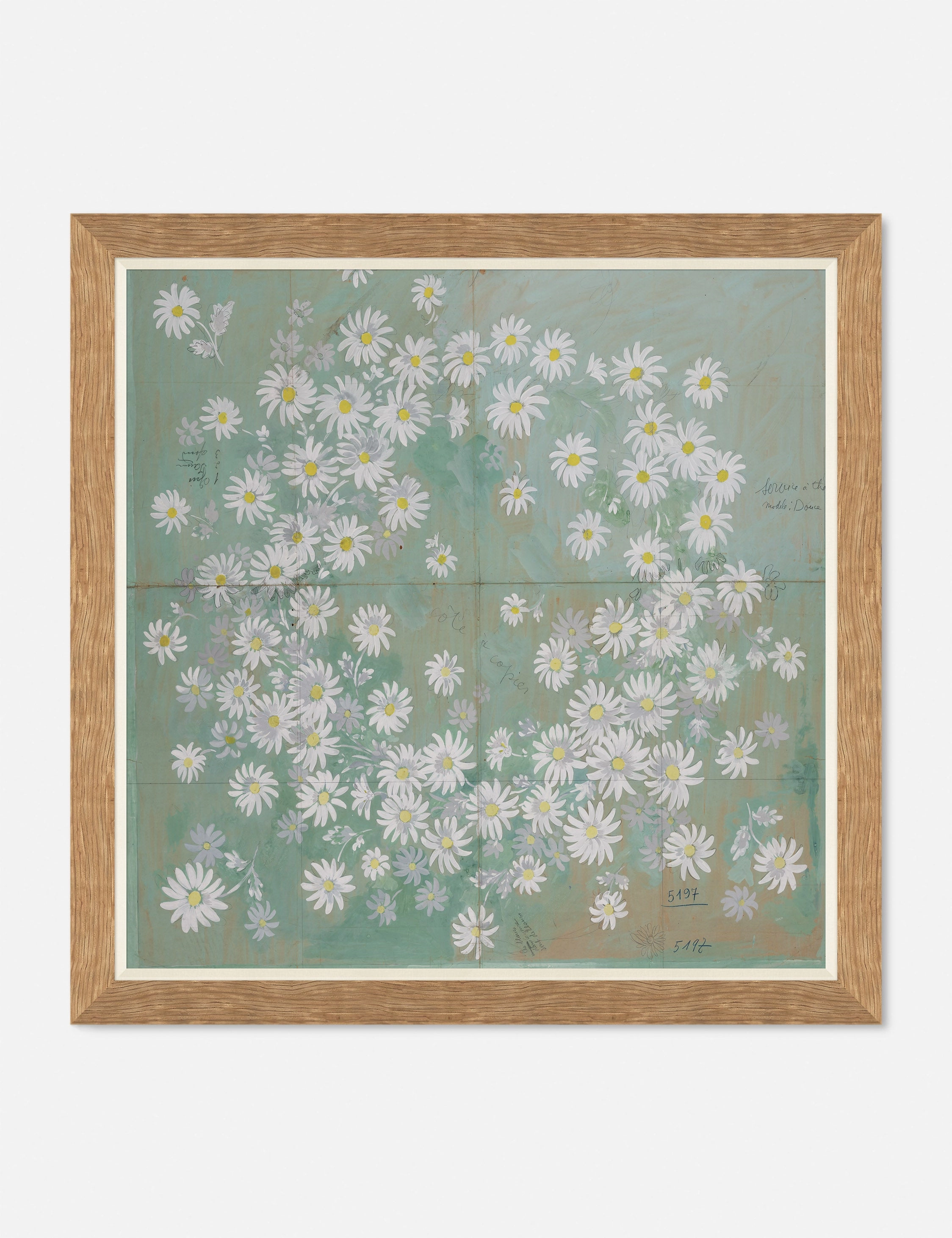 Daisies Print by Paule Marrot 