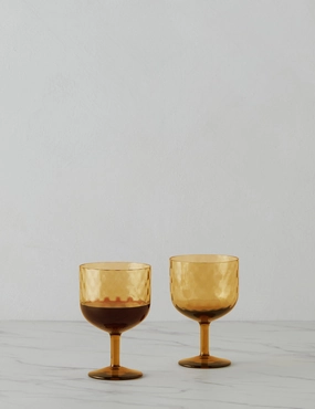Dapple Wine Glass by LSA International 