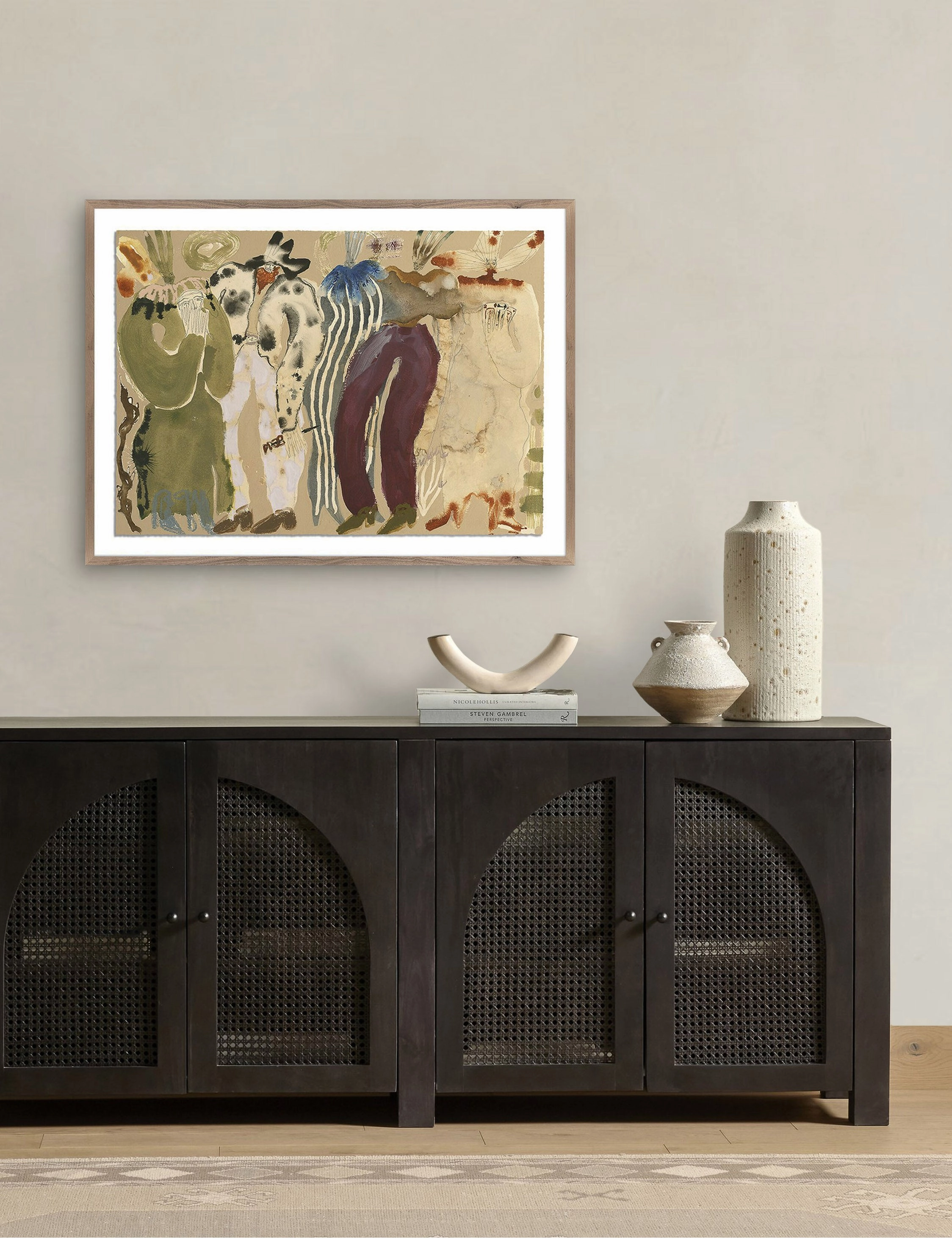 Dart Boy Wall Art by Caroline Pinney
