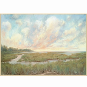 Dawn on Fire Framed Wall Art 