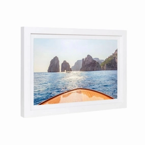 Day Trip, Capri Mini Framed Print by Gray Malin 
