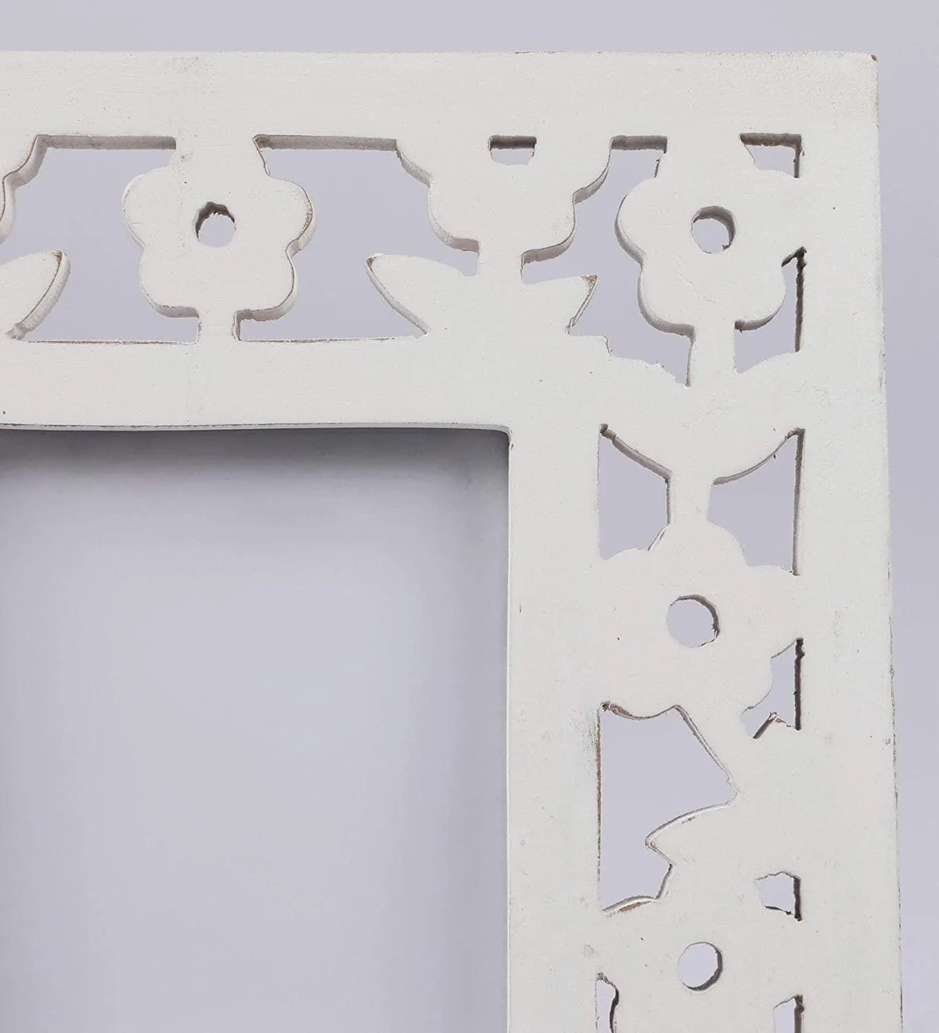 Decorative and Hand Crafted Metal Inlay Table Top Wooden Photo Frame AHPF22 (Size: 25 cm x 20 cm x2 cm)