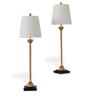 Delfern Gold Table Lamp 