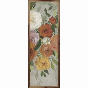 Delicate Blend 2 By Carol Robinson Wood Framed Print 