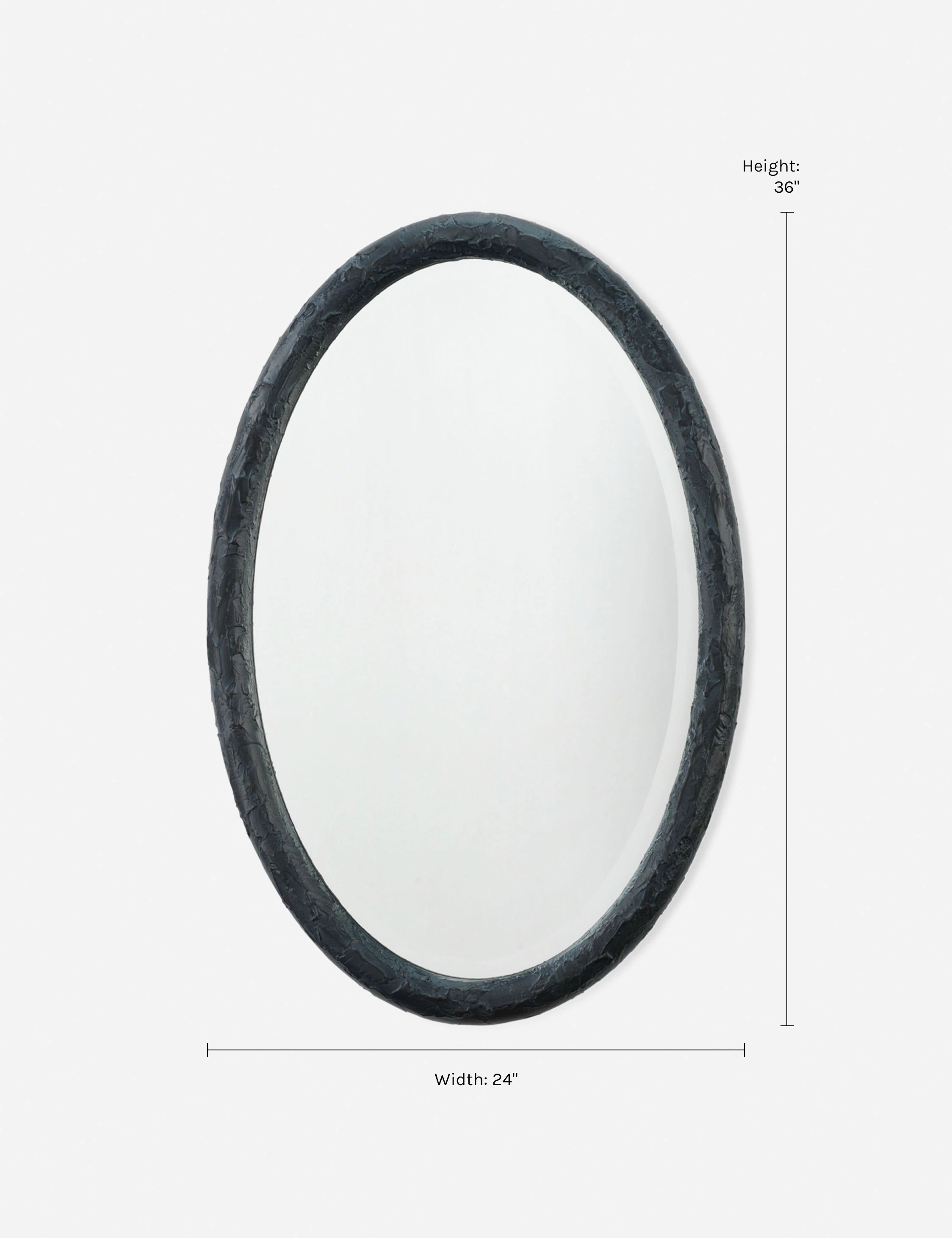 Demna Oval Mirror