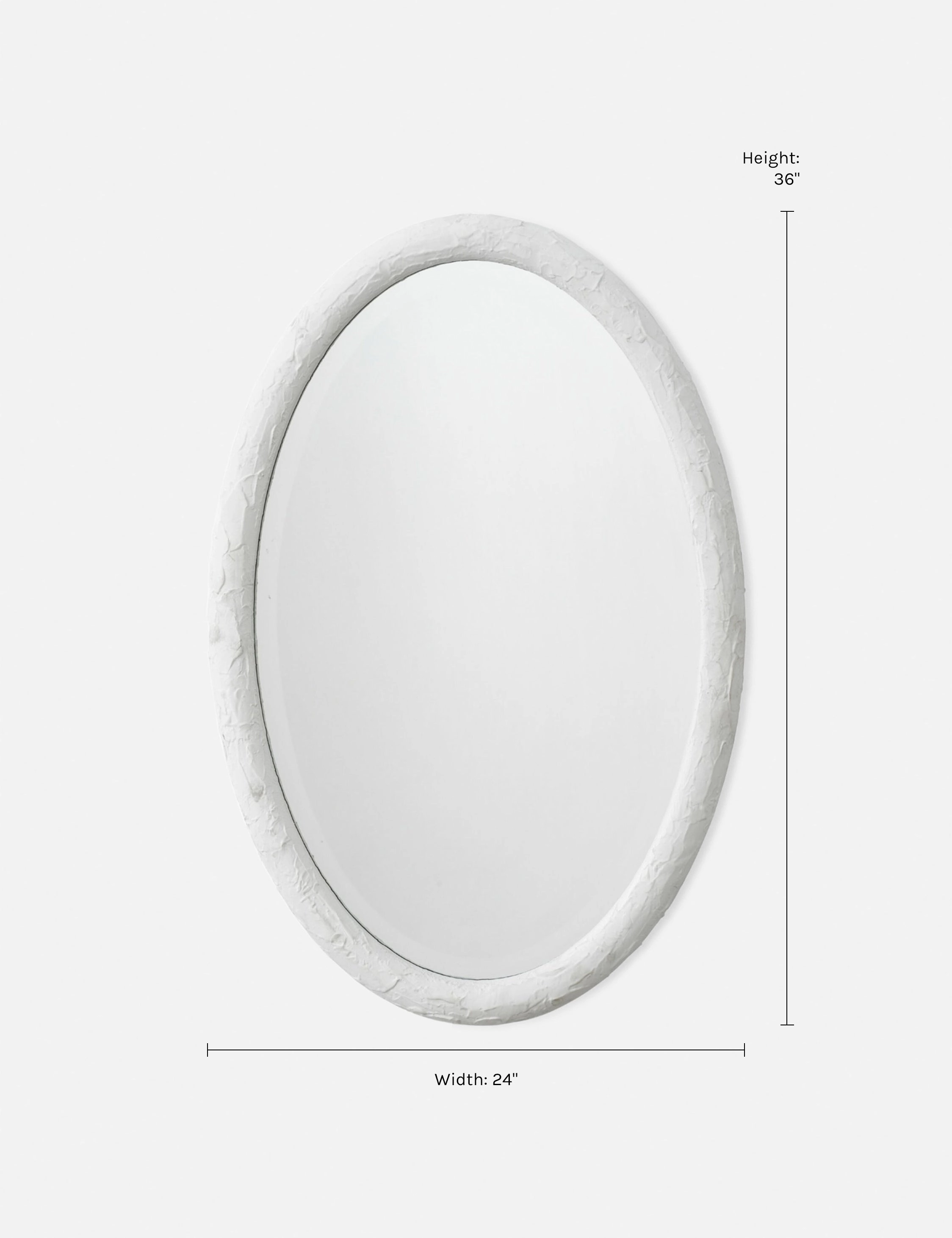 Demna Oval Mirror