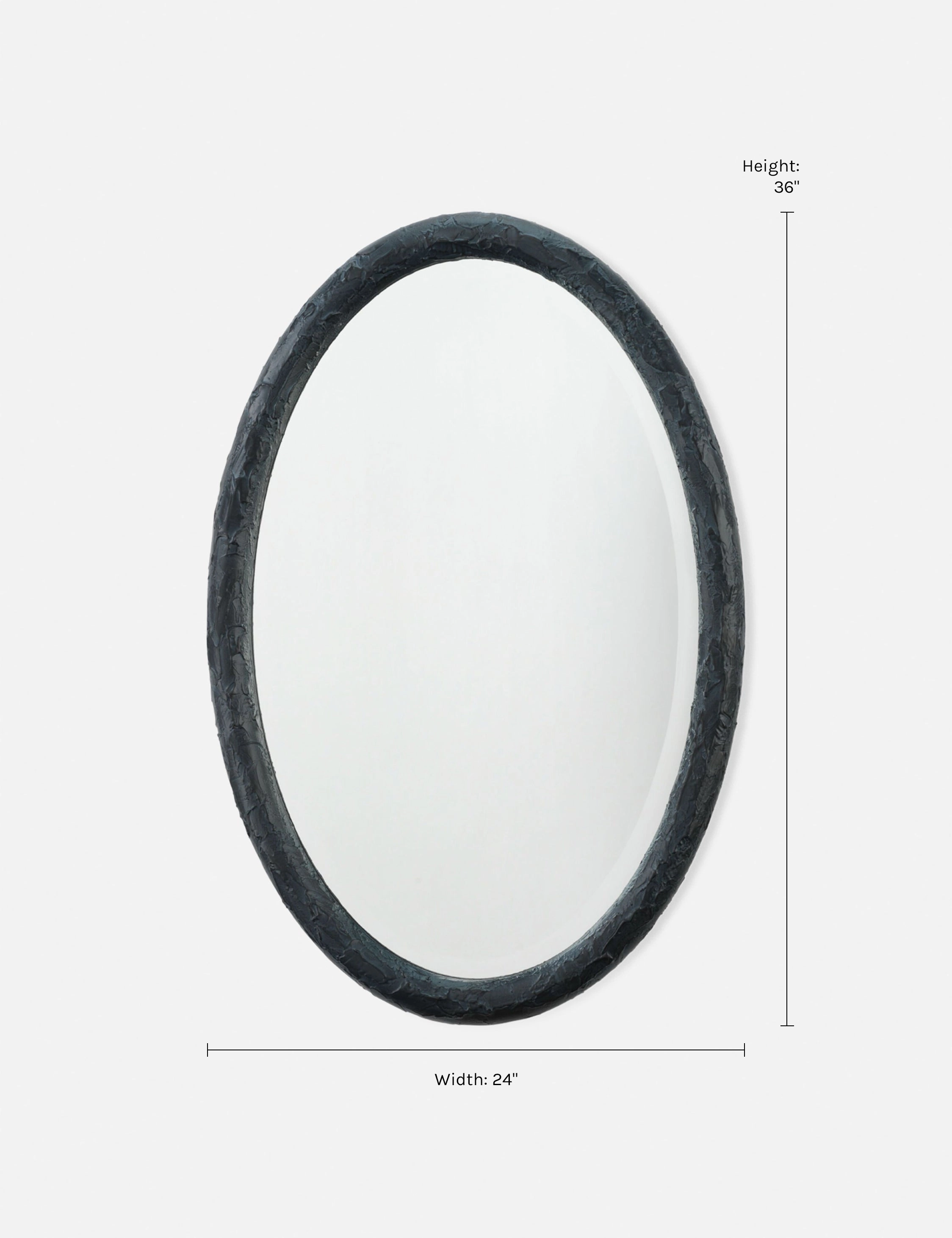 Demna Oval Mirror