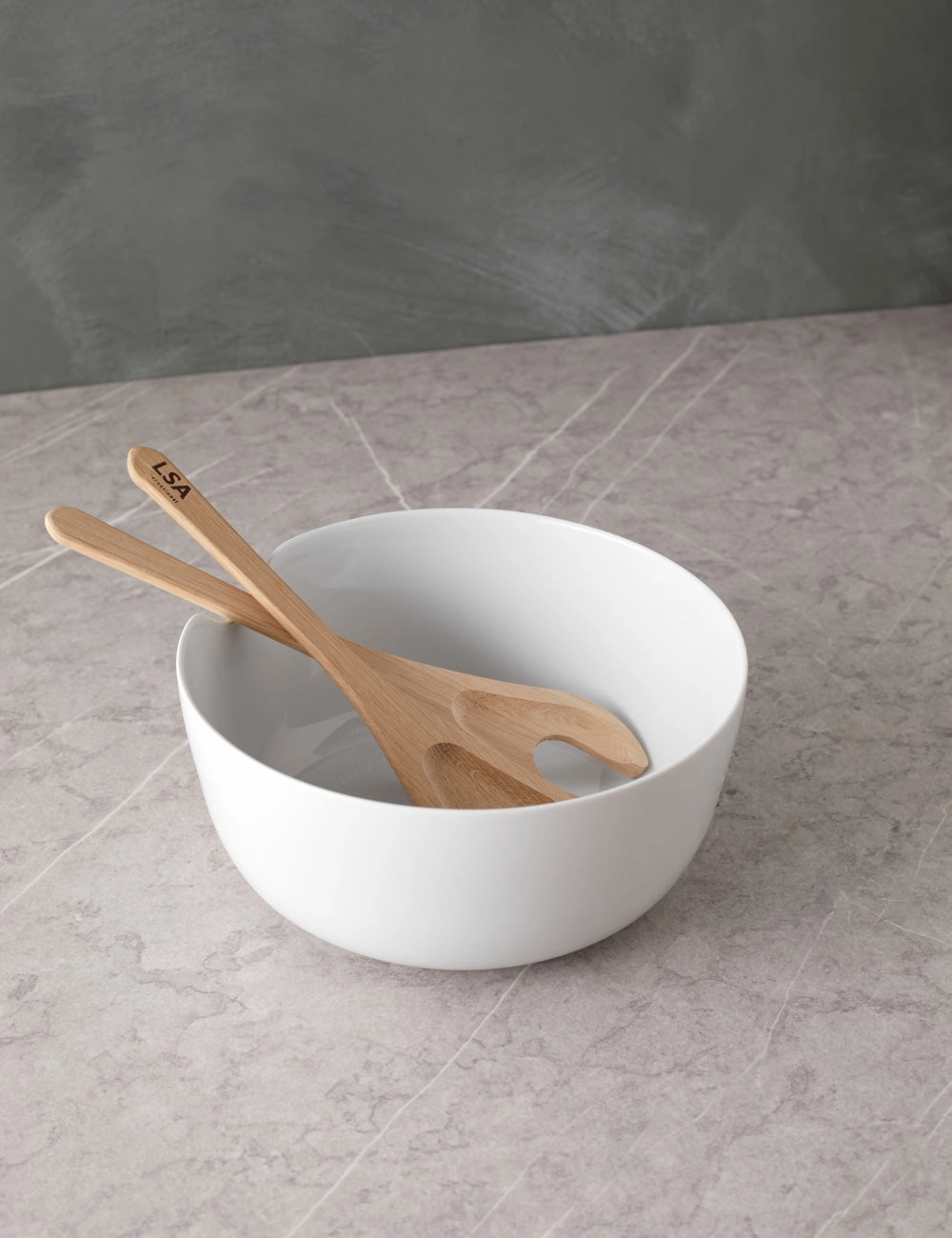 Dine Bowl   Oak Servers by LSA International 