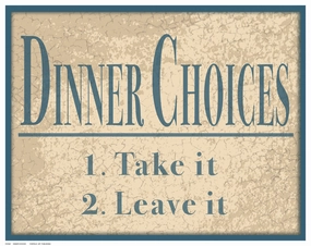 Dinner Choices 