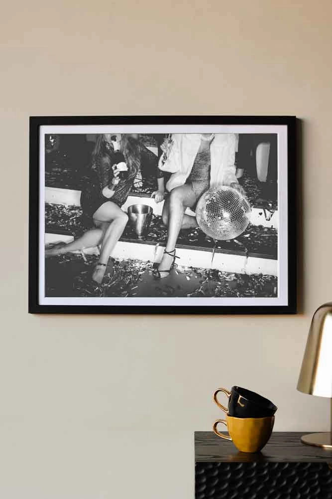 Disco Legs Art Print - Available Framed Or Unframed 