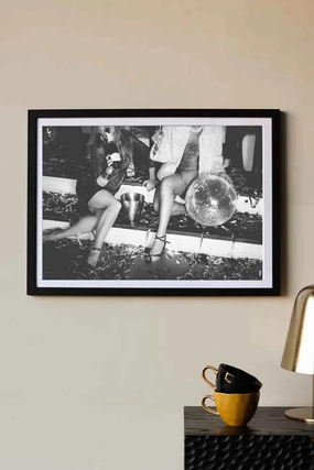 Disco Legs Art Print - Available Framed Or Unframed 