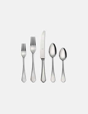 Dolce Vita Flatware 5-Piece Set by Mepra 