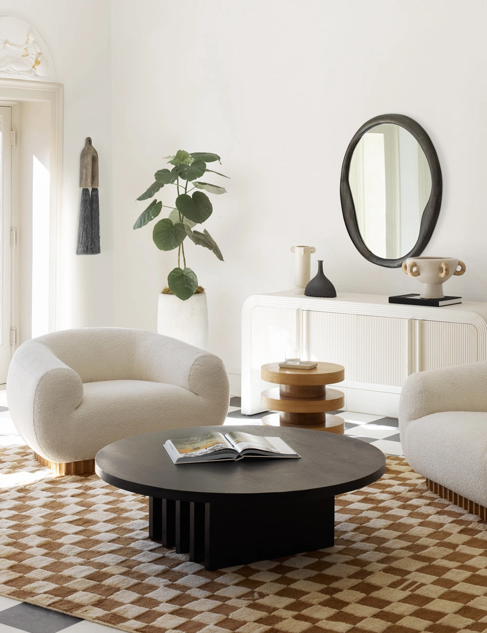 Doreen Round Mirror