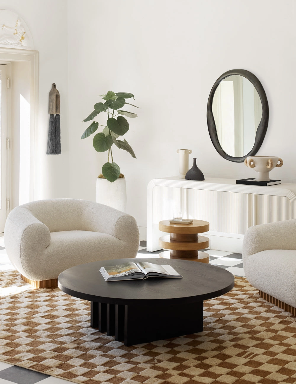 Doreen Round Mirror