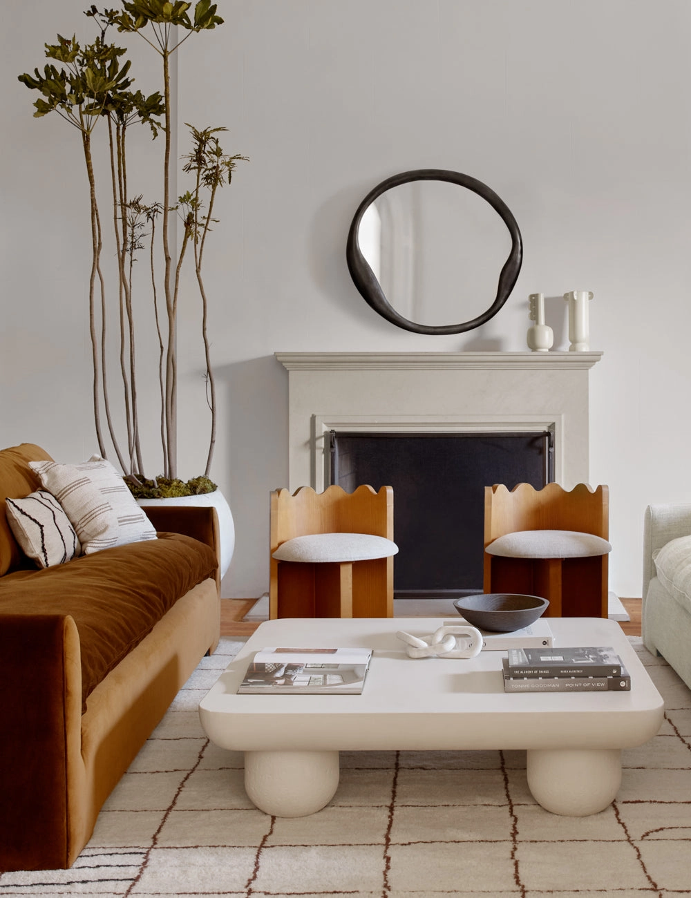 Doreen Round Mirror