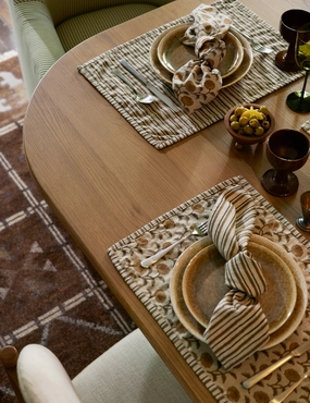 Dori Reversible Linen Placemats (Set of 4) 