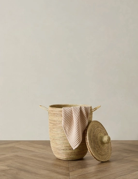 Dou Lid Storage Basket by Mbare 