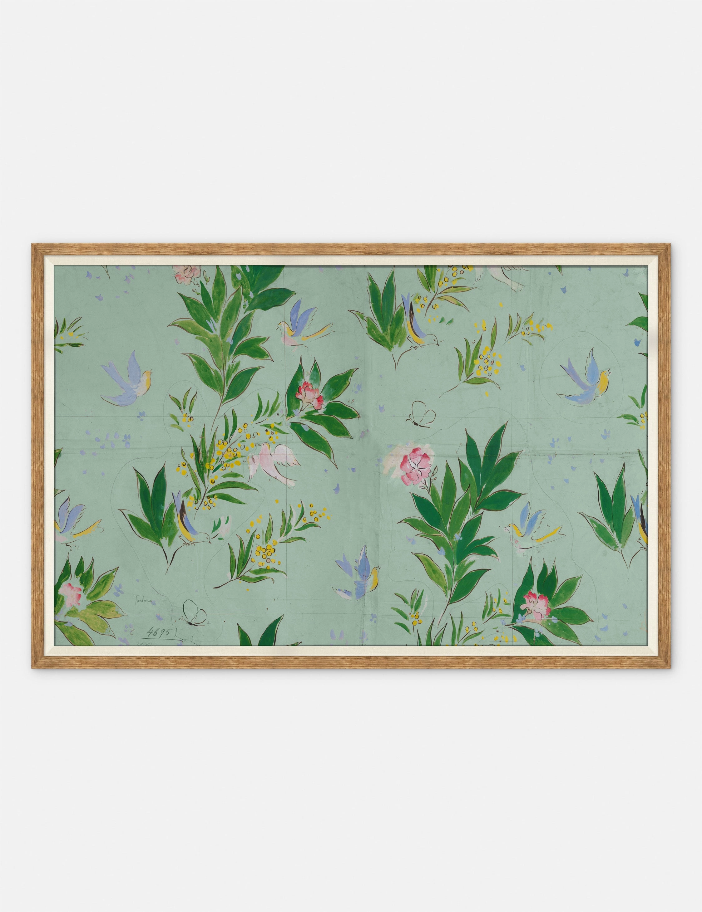 Doves Print by Paule Marrot 