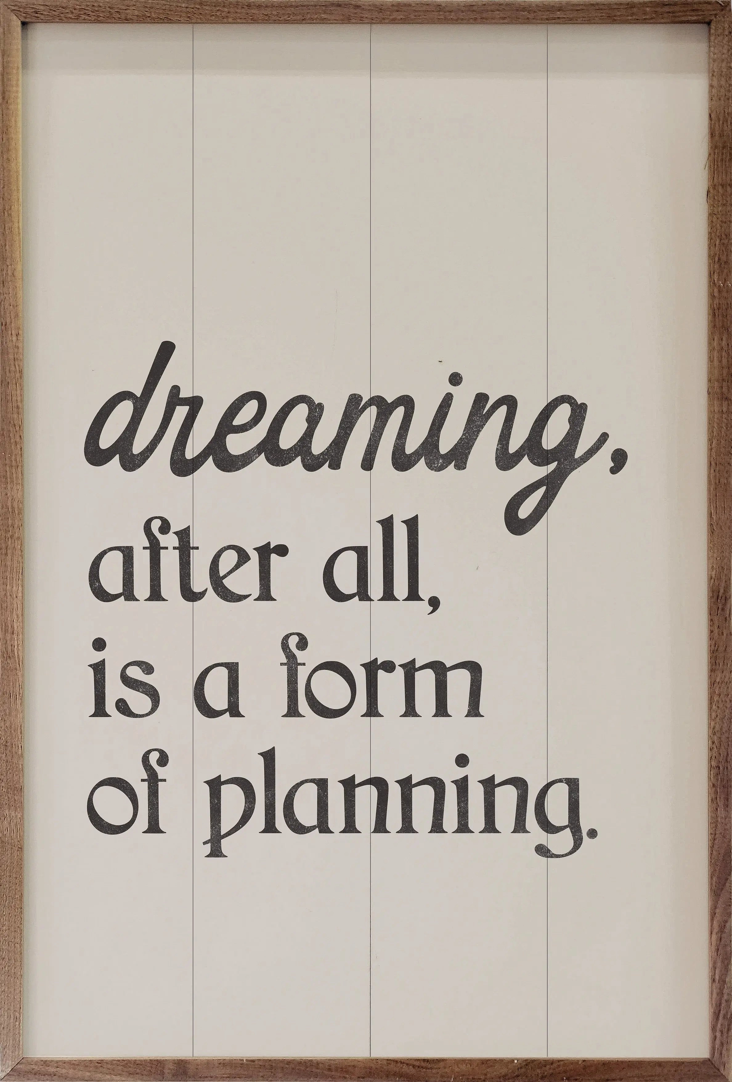 Dreaming After All Wood Framed Print