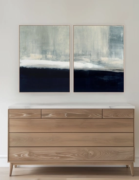 Driven Diptych Wall Art (Set of 2) by Carol Benson-Cobb 