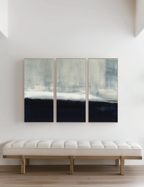 Driven Triptych Wall Art (Set of 3) by Carol Benson-Cobb 