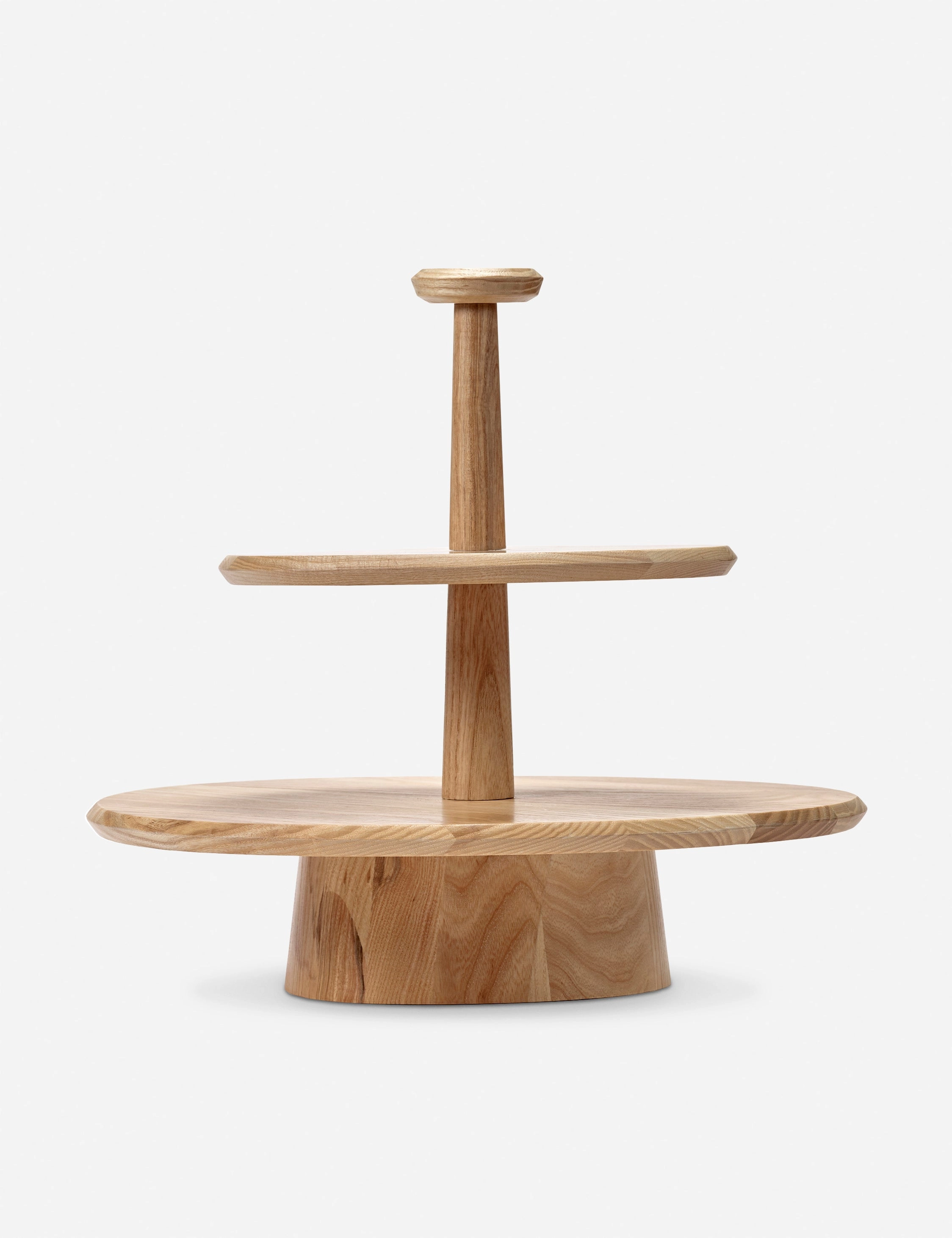 Dune Ash Wood Cake Stand by Kelly Wearstler x Serax