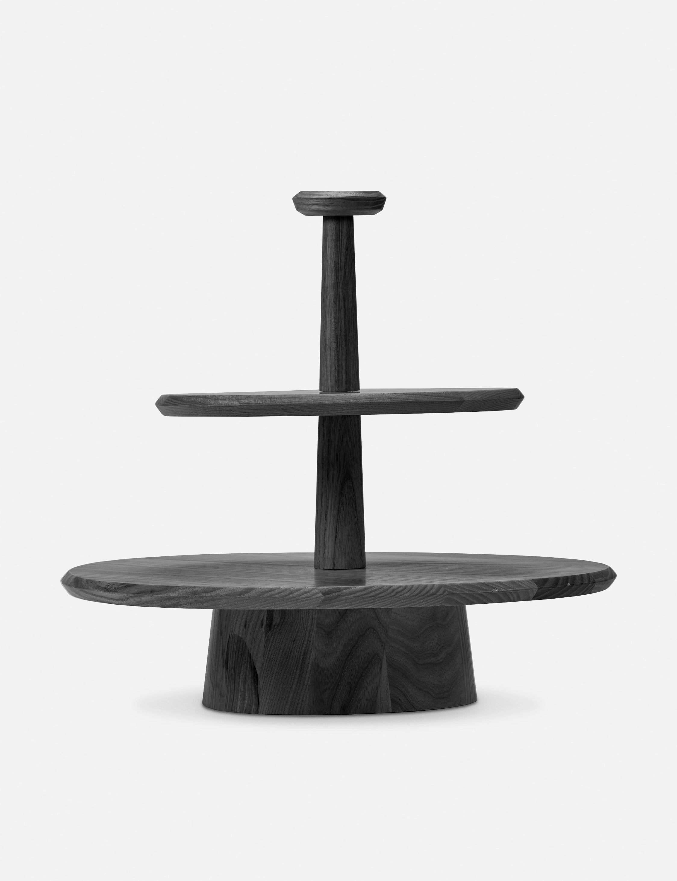 Dune Ash Wood Cake Stand by Kelly Wearstler x Serax