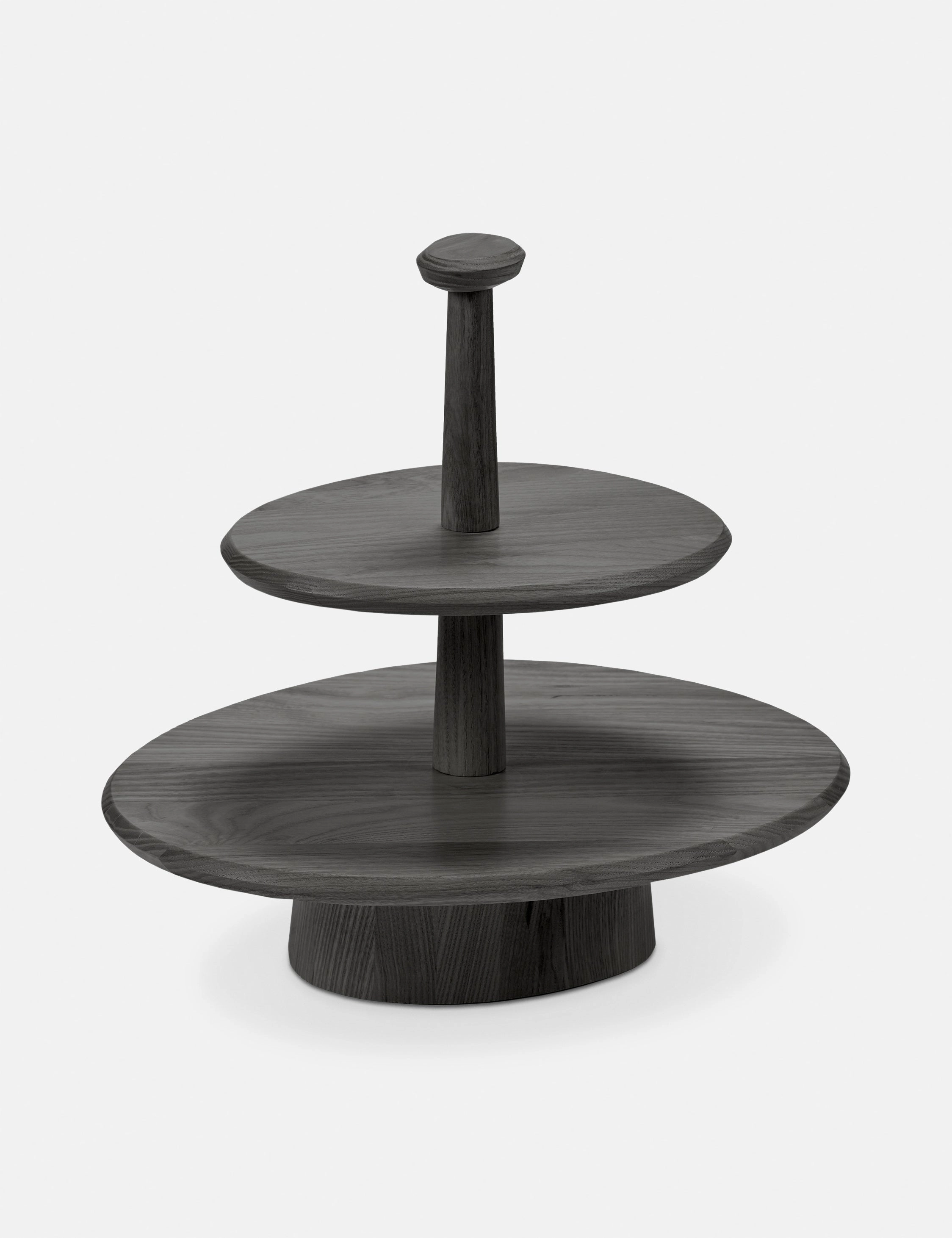 Dune Ash Wood Cake Stand by Kelly Wearstler x Serax