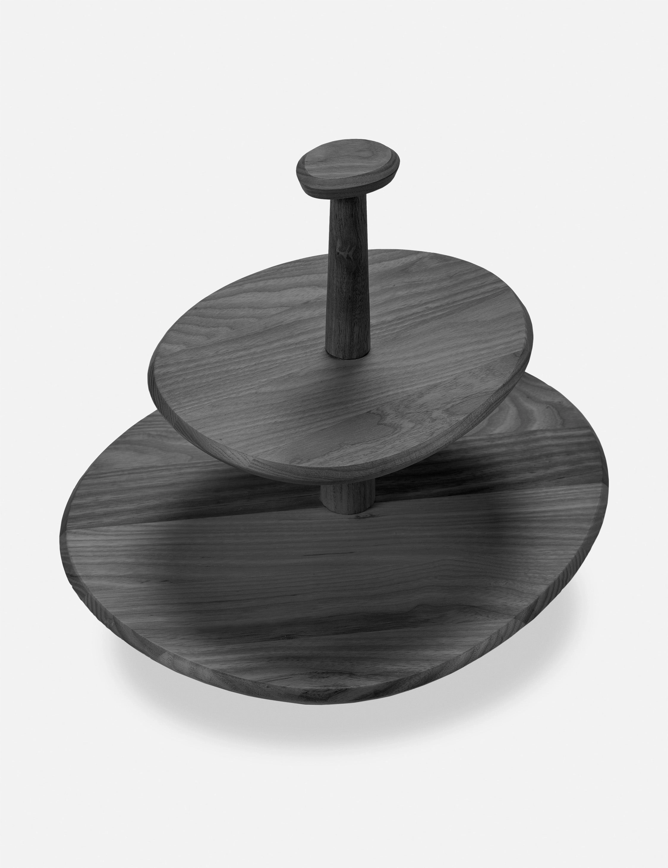 Dune Ash Wood Cake Stand by Kelly Wearstler x Serax