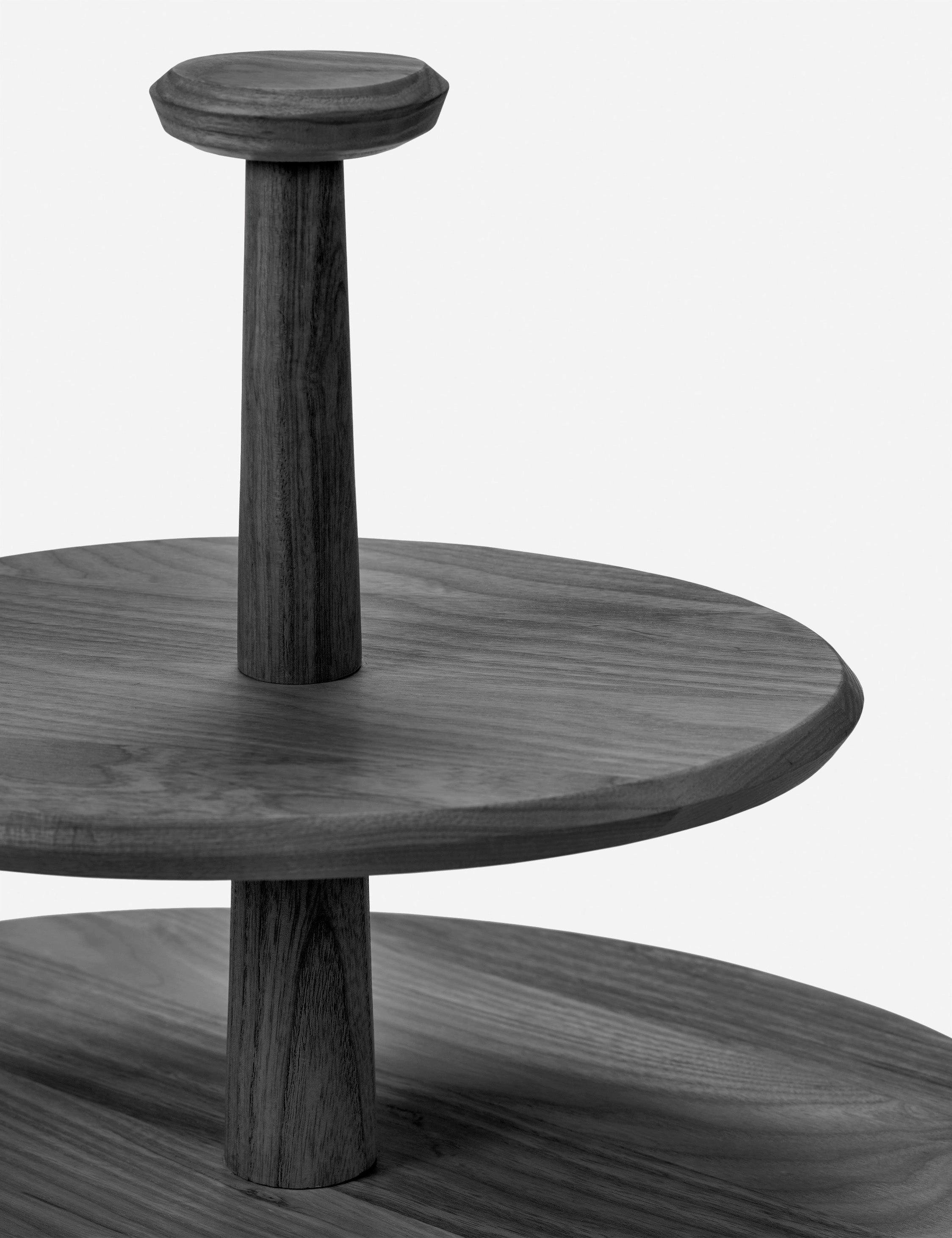 Dune Ash Wood Cake Stand by Kelly Wearstler x Serax