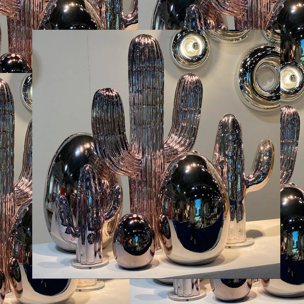 Eggs - Ceramics Chrome Brass 