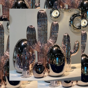 Eggs - Ceramics Chrome Brass 