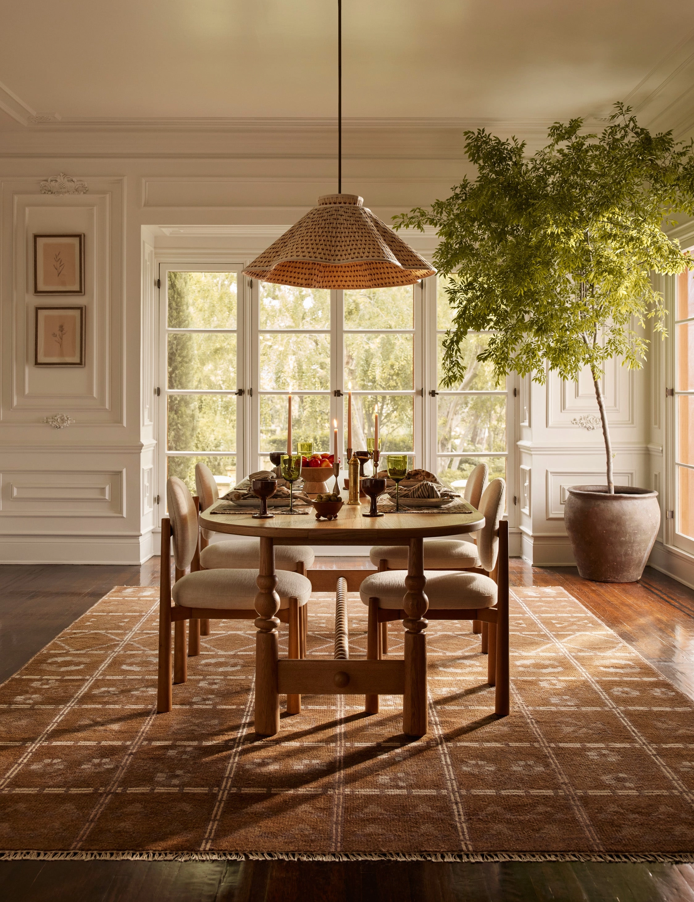 Elegant Botanical V Wall Art by Makai Howell