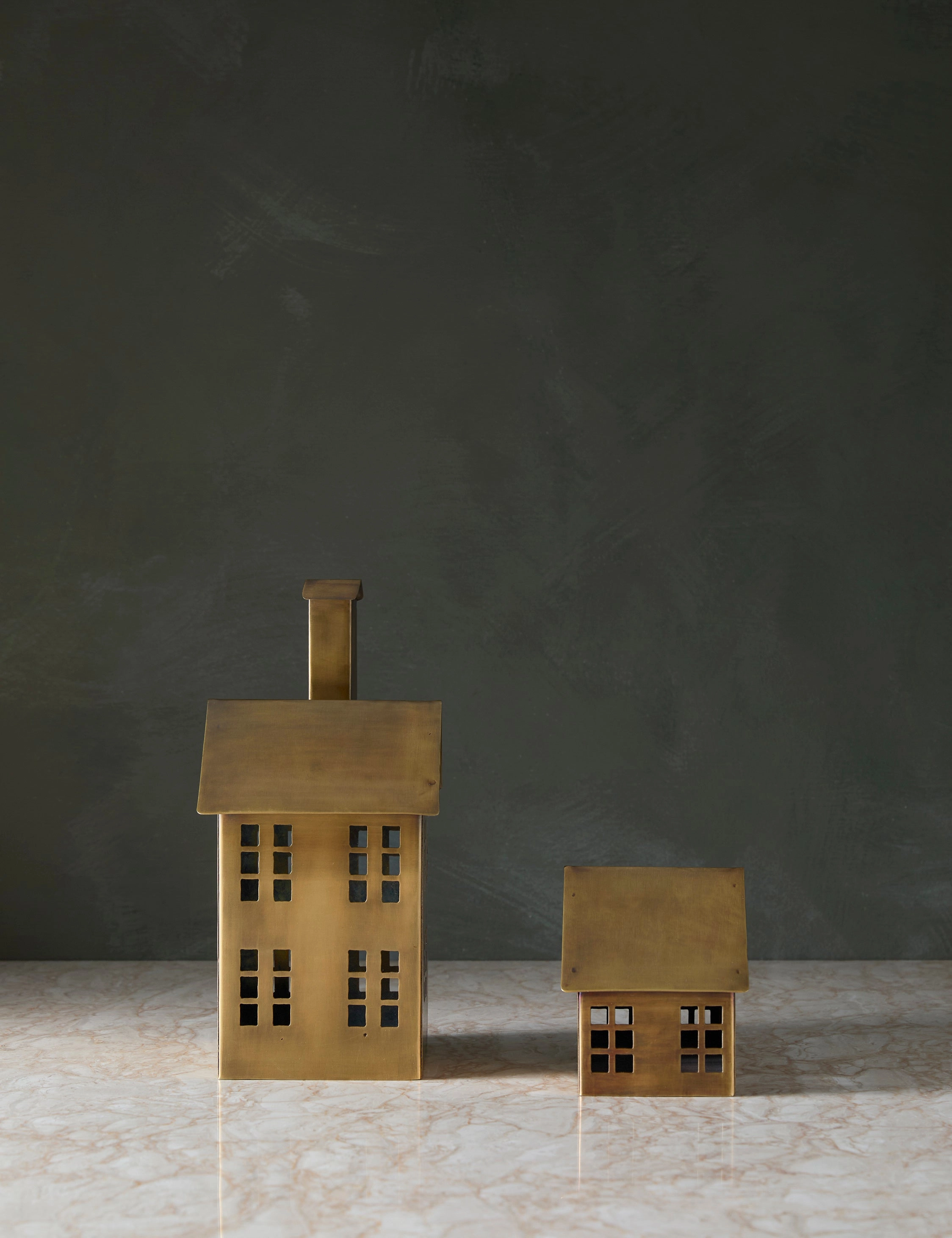 Elodie Mantel Houses (Set of 2)