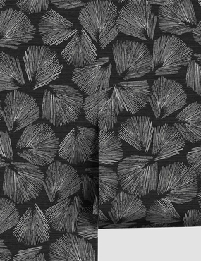 Elora Leaf Wallpaper by Christiane Lemieux 