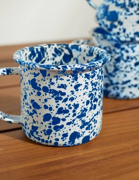 Enamelware Mug (Set of 4) by Crow Canyon 