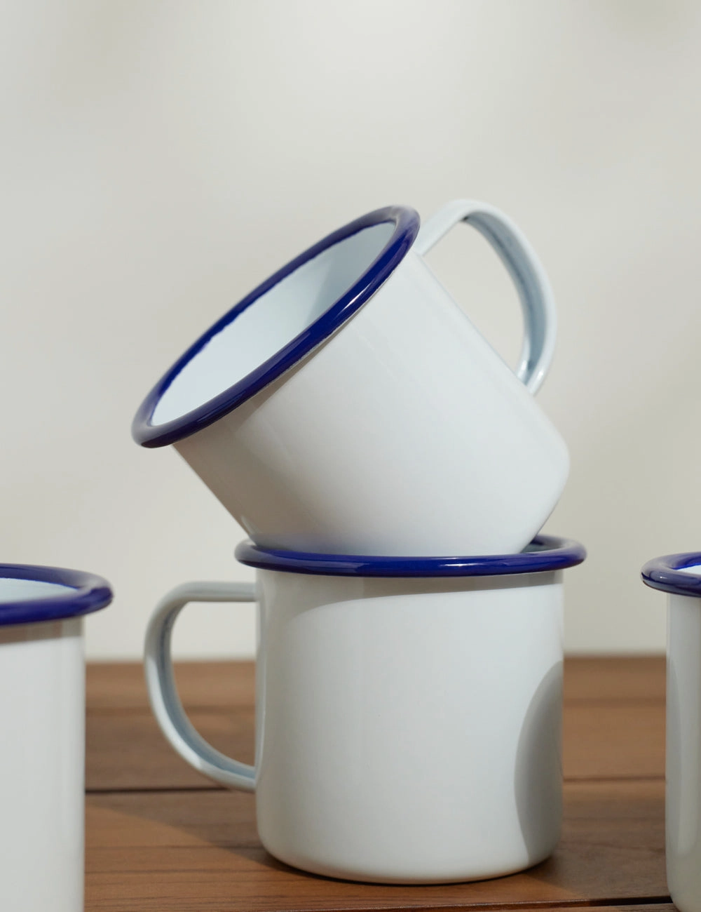 Enamelware Mug (Set of 4) by Crow Canyon