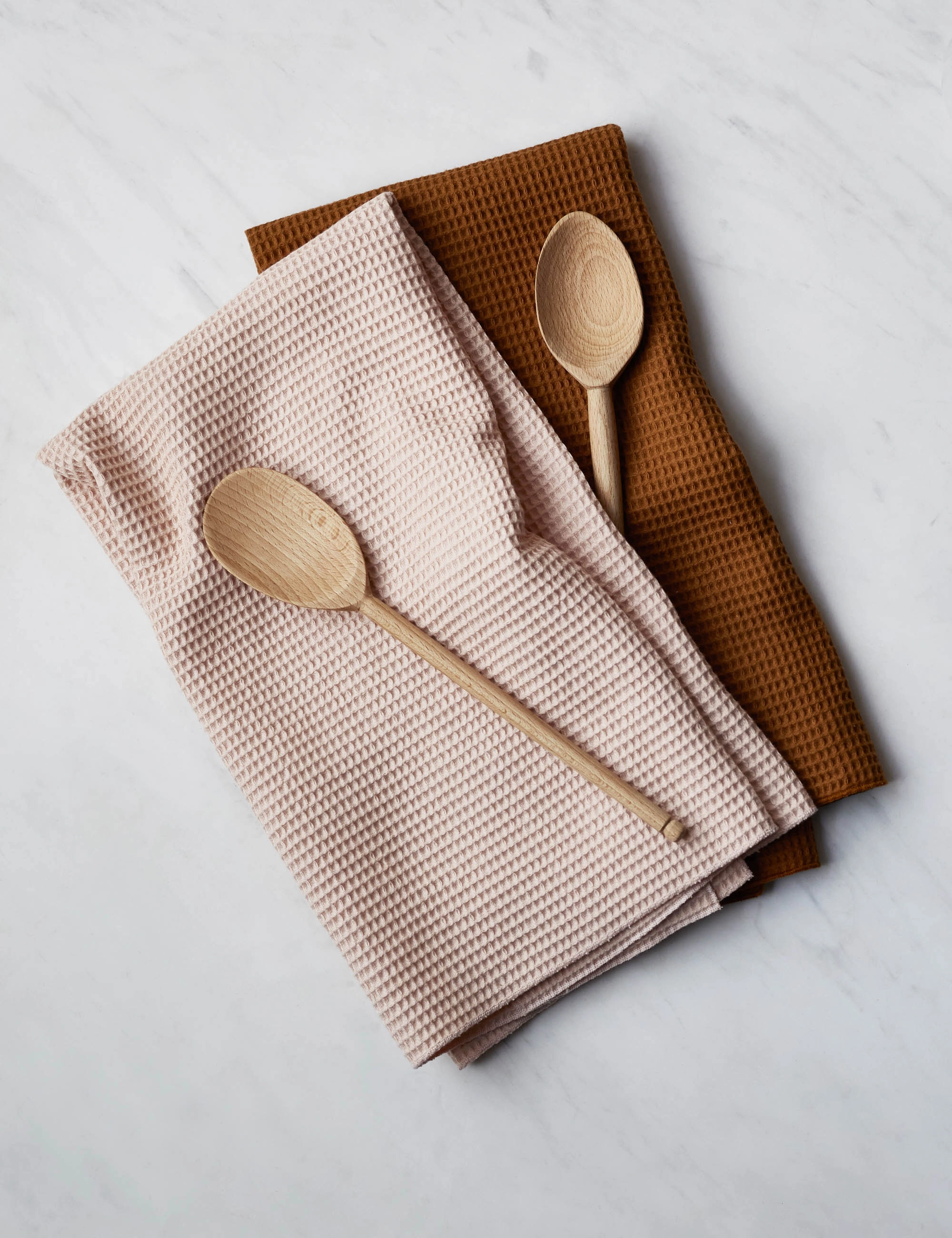 Essential Waffle Kitchen Towels (Set of 2) by Hawkins New York