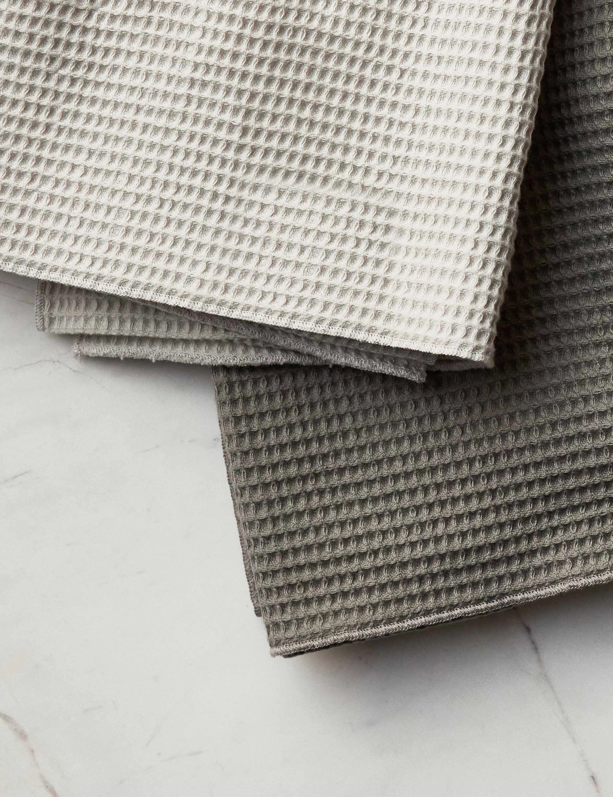 Essential Waffle Kitchen Towels (Set of 2) by Hawkins New York