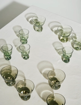 Eternal Snow Glassware Bela Silva x Serax 