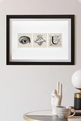 Eye Heart You Art Print 